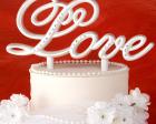 Love Themed Cake Topper wedding favors