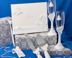 Butterfly Themed Wedding Day Accessory Set wedding favors
