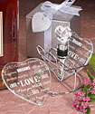 "Words Of Love" Barware Set wedding favors