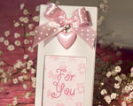 Pink Heart Design Picture Frames wedding favors