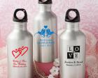 Personalized Metal Water Bottle Favors wedding favors