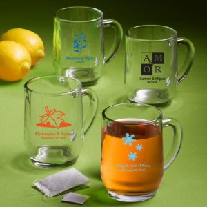 10 Oz. Glass Mug wedding favors