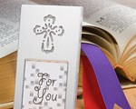 Shining Cross Picture Frame wedding favors
