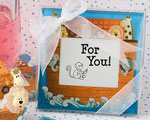 Noah And Friends Collection Baby Themed Coaster Favors wedding favors