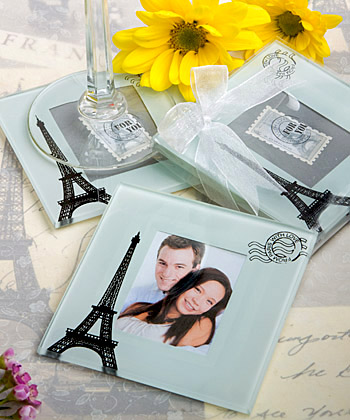 From Paris with Love Collection Coaster Sets wedding favors