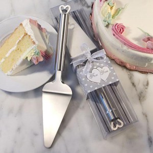 Amore Stainless Steel Cake Server wedding favors