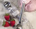 Heart Design Ice Cream Scoop wedding favors