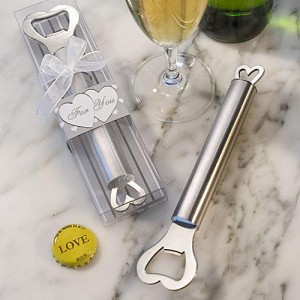 Amore Stainless Steel Bottle Opener wedding favors