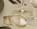 Matte Silver Mint Tins wedding favors