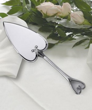 Heart Design Wedding Cake Servers wedding favors