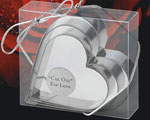 Cut Out For Love(r) Cookie Cutters wedding favors