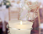 Butterfly-design Candleholders / Place Card Holders wedding favors