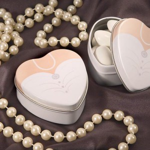 Dressed To The Nines - Wedding Dress Mint Tin wedding favors