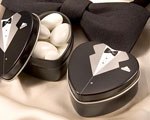Dressed To The Nines - Tuxedo Mint Tin wedding favors