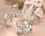 Baby-Motif Set Of Three Cookie Cutters wedding favors