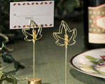 Fall Themed Place Card Holders wedding favors
