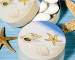 Beach Themed Mint Tin Favors wedding favors