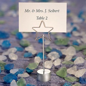Shining Star Design Place Card Holder Favors wedding favors