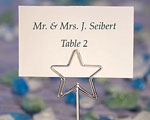 Shining Star Design Place Card Holder Favors wedding favors