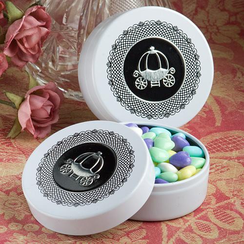 Royal Carriage Coach Design Mint Tins wedding favors