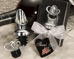 Heart Design Wine Pourer/Stopper wedding favors