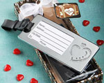 Destination Love Collection Heart Design Luggage Tags wedding favors