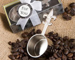 Fleur De Lis Design Coffee Scoop Favors wedding favors
