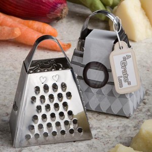 A"Grate" Love Collection Cheese Grater wedding favors