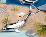Dolphin Bottle Openers In Diorama Box wedding favors