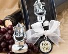 Best Barware Collection Fleur De Lis Wine Bottle Stopper/pourer Favors wedding favors