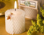 Pure Beeswax Candles wedding favors