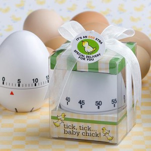 "Egg Stra" Special Baby Themed Egg Timer Favors wedding favors