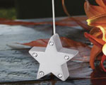 Silver Star Place Card Holders wedding favors