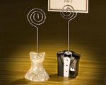 Bride And Groom Place Card Holders wedding favors
