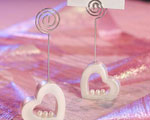 Heart Design Place Card Holders wedding favors