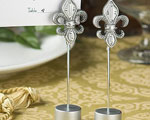 Attractive Fleur Di Lis Place Card Holder Favors wedding favors