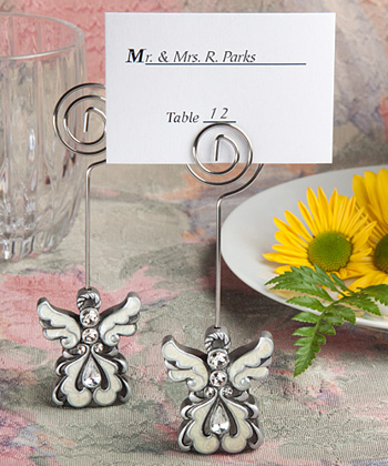 Angel Design Place Card/Photo Holders wedding favors