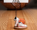 Basketball-Themed Place Card Holders wedding favors
