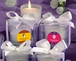 Personalized Expressions Collection Candle Favors wedding favors
