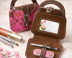 Adorable Mini Pink Handbag Design Beauty Kits wedding favors