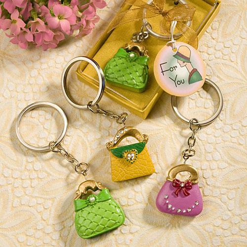 Purse Design Key Chain Favors