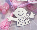 Baby Design Bookmark Favors - Pink wedding favors