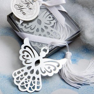 Book Lovers Collection Angel Bookmark Favors wedding favors