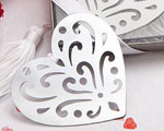 Book Lovers Collection Heart Bookmark Favors wedding favors