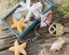 Star Design Keychain Favor wedding favors