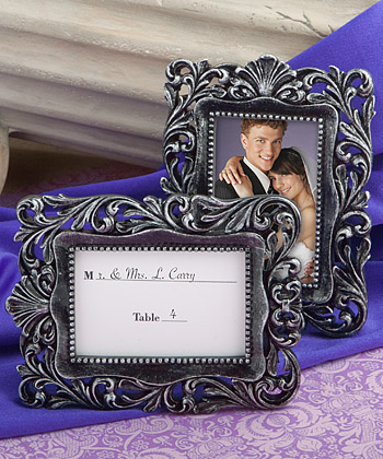 Baroque-style Place Card Holder/picture Frame Favors wedding favors