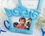 Blue Crown Design Photo/Place Card Frames wedding favors