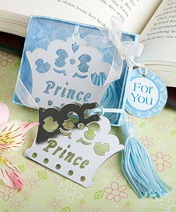 Prince Design Book Mark Favors wedding favors