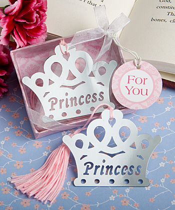 Princess Design Book Mark Favors wedding favors