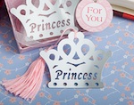 Princess Design Book Mark Favors wedding favors